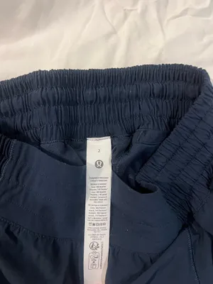 Navy Lululemon Hotty Hot Shorts 2.5" thumbnail 5
