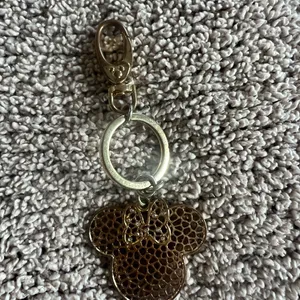 Disney Brown Gold Keychain Accessory thumbnail 2