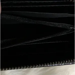 NEW Black Studded Zip Around Wallet thumbnail 2