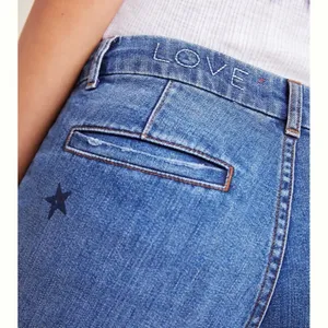 NWT Anthropologie‎ Sundry Stars Relaxed Straight Jeans sz 26 thumbnail 4