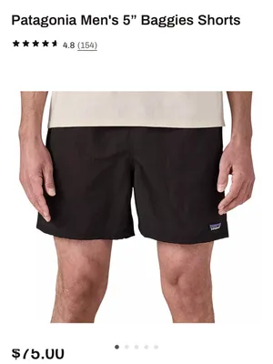 Men’s Patagonia casual shorts thumbnail 2