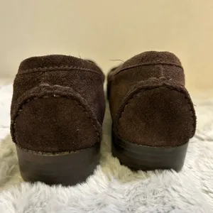 Alfani Dark Brown Suede Loafers with Buckle Detail thumbnail 3