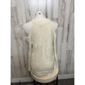 White off the shoulders sweater White Size XL thumbnail 3
