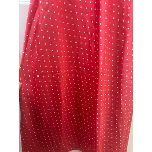 Japna Slip Dress Sz M Babydoll Red Pink Polka Dot Valentines Coquette 90s Style thumbnail 5