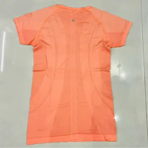 Lululemon Run: Swiftly Tech V Neck Heathered Very Light Flare thumbnail 6