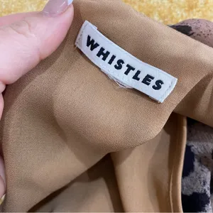 Whistles Flounce Dress Brushed Cheetah‎ Flippy Dress Career Wear thumbnail 6
