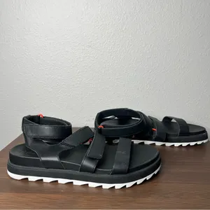 Sorel Black Leather Roaming Multi Strap Gladiator Sandal Women’s Size 9 thumbnail 2