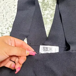 Seek The Label‎ Black Bodycon Dress thumbnail 7