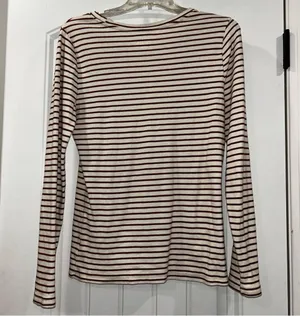 Women's Striped Long Sleeve Top thumbnail 5