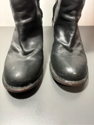 FIORENTINI + BAKER Black Leather Knee thumbnail 4