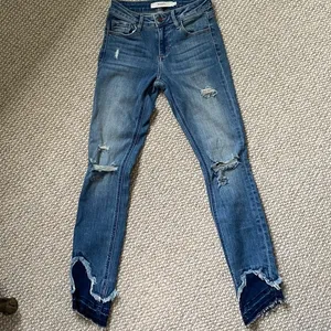 Hidden Jeans ripped skinny jeans with bottom accent - 24 thumbnail 1
