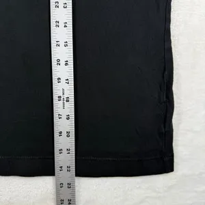 Fear of God Essentials University Crest Black Cotton T-Shirt Size 10 thumbnail 5