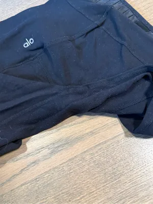 Alo High Waisted Moto Leggings Size Small to Medium thumbnail 4