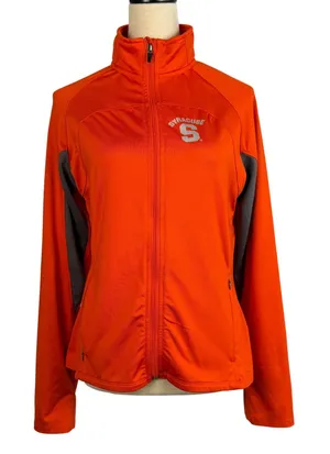 Rivalry Threads Syracuse Orange Full Zip Track Jacket‎ Athletic Activewear Womens Large thumbnail 1