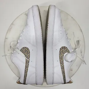 Nike Court Vision Low Next Nature x United Sneakers Womens 11 White Tan Leather thumbnail 11