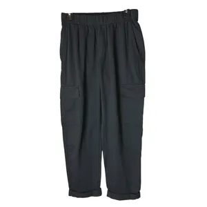 Gap Cargo Pants Women Small Black Elastic Waist Broken Twill Utility Streetwear thumbnail 2
