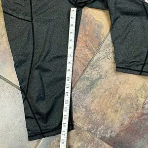 Maacie Maternity High Rise Gray Athletic Leggings M thumbnail 4