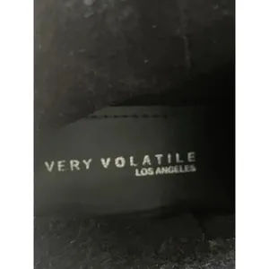 Very Volatile Black Genuine Suede Ankle Boots Women US 7.5 UK 5 EU 38 thumbnail 7