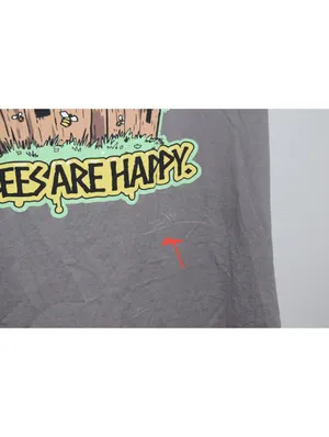 Valheim "The Bees Are Happy" Graphic Tee Grey Video Game Merch, Size XXL thumbnail 6