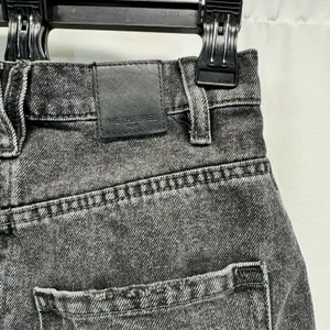 Free People We The Free Brea Denim Mini Skirt 24 XS Black Grunge Goth Edgy thumbnail 10
