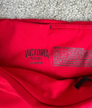 Victoria's Secret Victoria Sport Red Leggings thumbnail 3