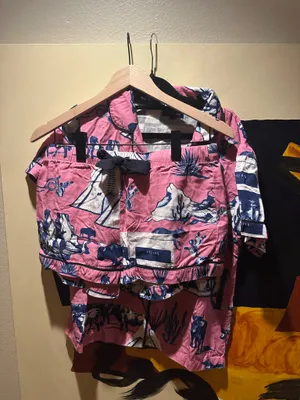 Katie Kime Marfa PJ Set Pink thumbnail 3