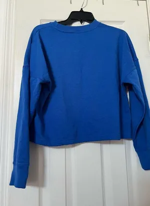 Treat People With Kindness blue sweatshirt thumbnail 2