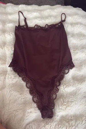 Brown Bodysuit Size XS thumbnail 1