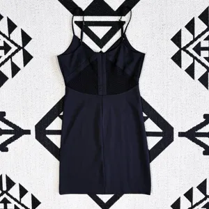 Victoria’s Secret Back Mesh Cutout Bodycon Mini Dress in Black XS thumbnail 7
