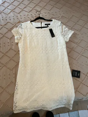 Love You For Eternity Lulus White Shift Dress thumbnail 5