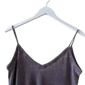 Chaser Revolve DOUBLE V NECK RIB CAMI BEAR Purple Women’s Top SZ M thumbnail 4