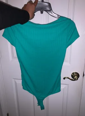 Nordstrom Green Bodysuit thumbnail 2