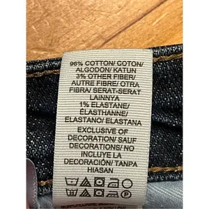 Lucky Brand Jeans Sz 10/30 Sweet Boot Cut Denim Blue Jeans Stretch Dark Wash (19 thumbnail 9