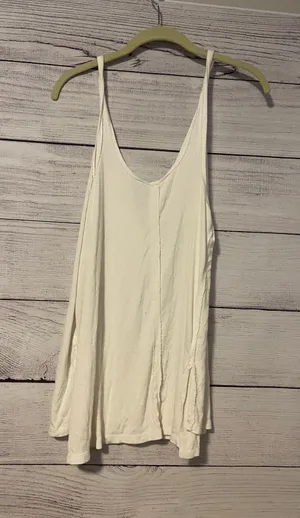 We The Free Free People Flowy White Tank thumbnail 3