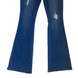 Articles of Society Indianola Distressed Flare Jeans Womens 7/28 Blue thumbnail 3