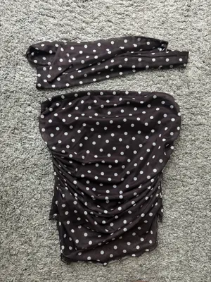 Polka Dot Top Shein thumbnail 1