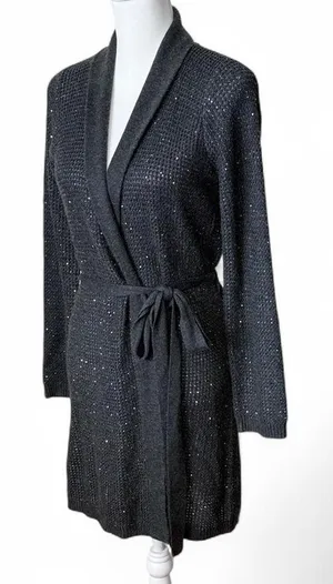 Victoria’s Secret Sparkly Cashmere Robe thumbnail 1