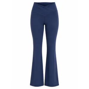 Aerie OFFLINE Real Me Crossover Flare Leggings Blue M thumbnail 2