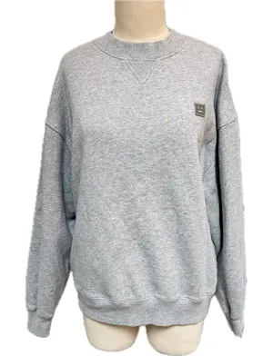 Acne Studios Boxy Yana Face PSS17 Sweatshirt Made in Portugal Small thumbnail 1