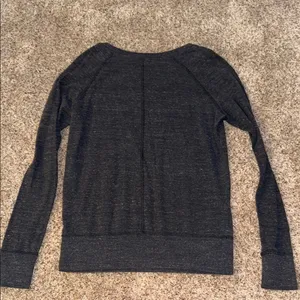 Nike Heather Gray Crewneck Sweatshirt thumbnail 2