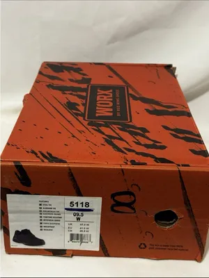 Worx by Red Wing Shoes #5118 Womens size 9.5 W work safety toe thumbnail 9