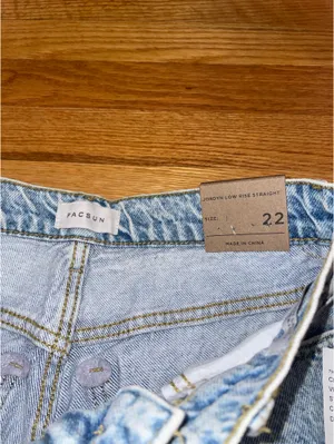 NWT Pacsun low rise straight leg jeans thumbnail 2
