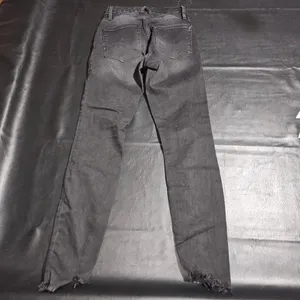 Good American Womens Black Good Legs‎ Step Hem Jeans 0/25 0 thumbnail 2