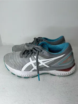 Asics Gel Nimbus 22 Womens Size 8 Running Shoes Sheetrock thumbnail 3