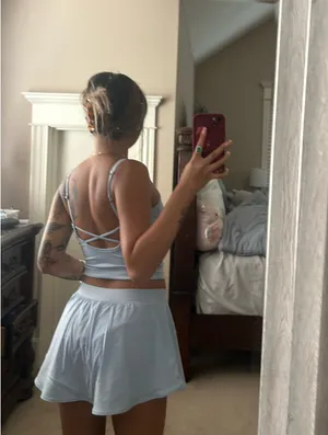 Hollister baby blue matching set thumbnail 5