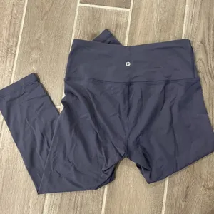 90 Degree by Reflex Dark Blue Cropped Leggings thumbnail 4