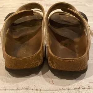 Birkenstock Birkis Freeport White Double Strap Perforated Sandals thumbnail 9