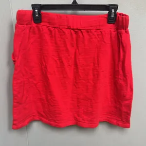 LOFT Red Skirt with Vibrant Style thumbnail 4