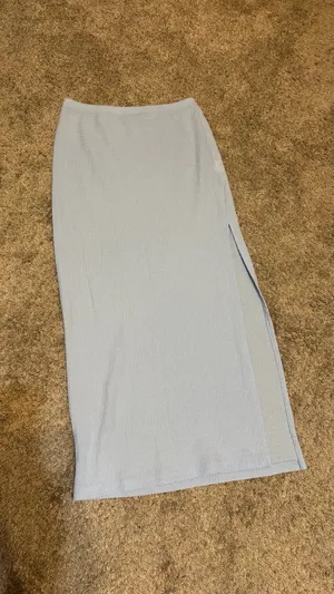 Shein light blue skirt and top set thumbnail 3