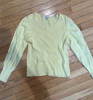 Cato yellow sweater thumbnail 1